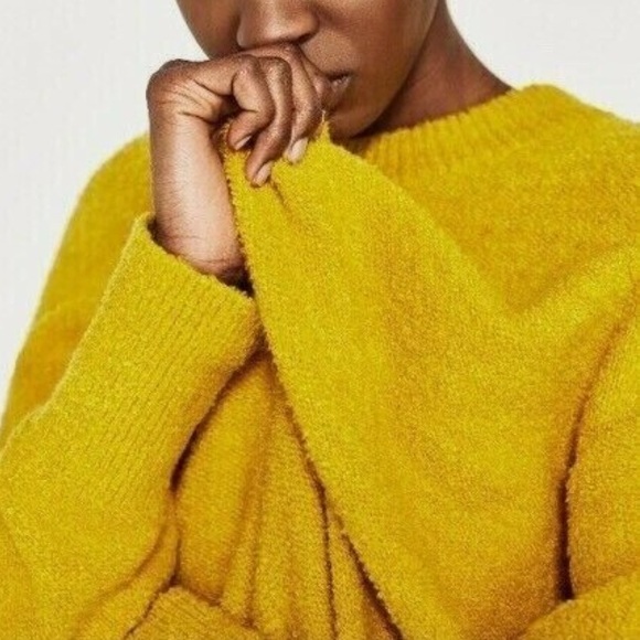 Zara Knit boyfriend sweater with round neckline and long sleeves - Picture 2 of 15